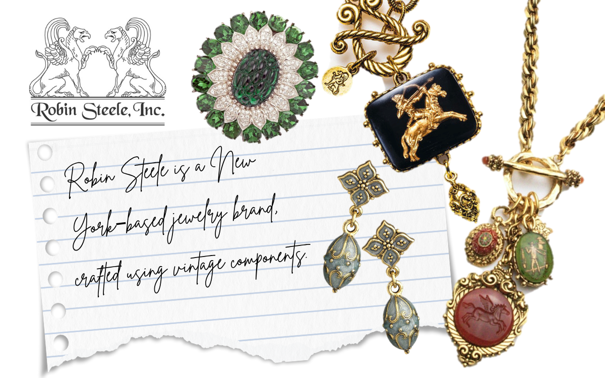ROBIN STEELEはNY発ハンドメイドジュエリー。ヴィンテージパーツ使用の一点物ブランド